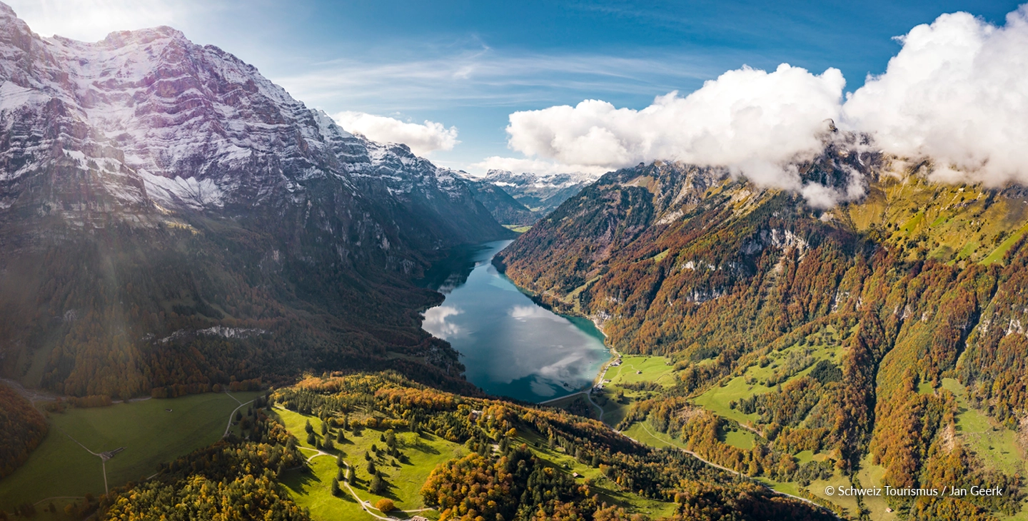 Klöntalersee - OSTWIND – steigen Sie ein.