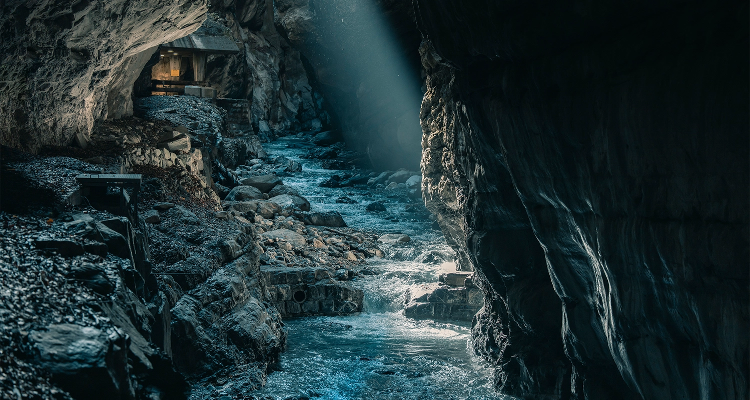 Taminaschlucht - OSTWIND – steigen Sie ein.
